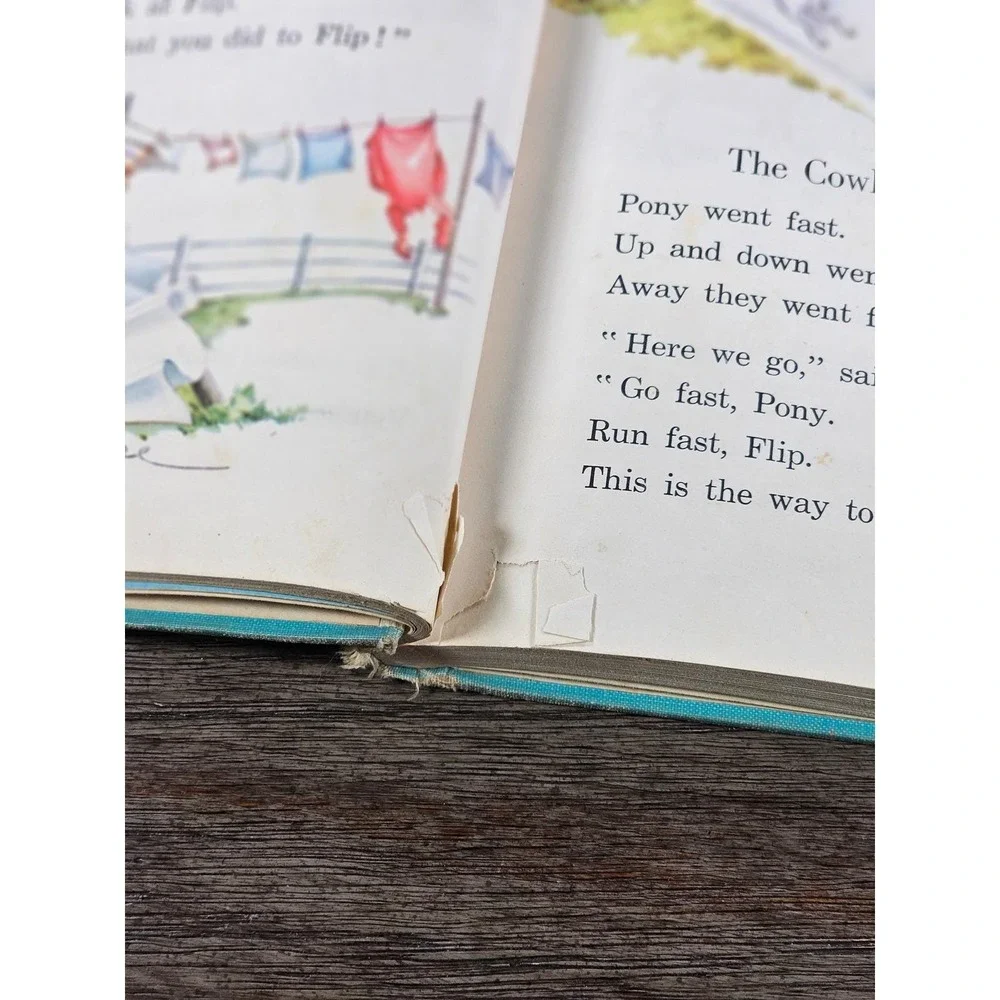 The Little White House Vintage Ginn Basic Reader Hardcover Book